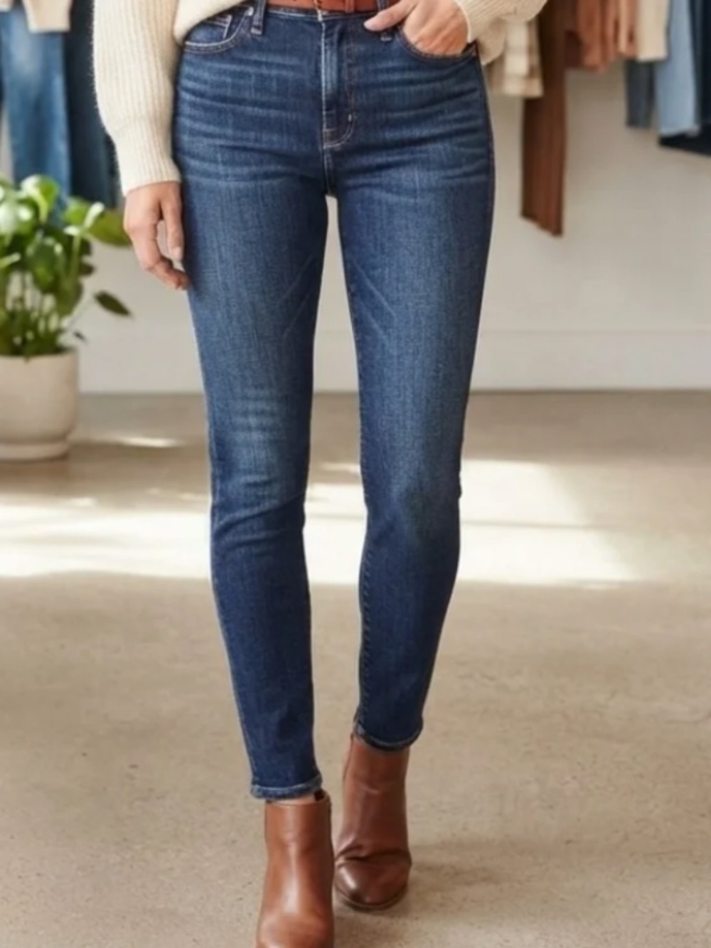 Madewell 10" High-Rise Skinny Jeans – Size 27